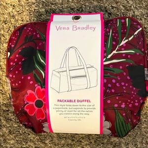 Vera Bradley Foldable Duffle Bag
